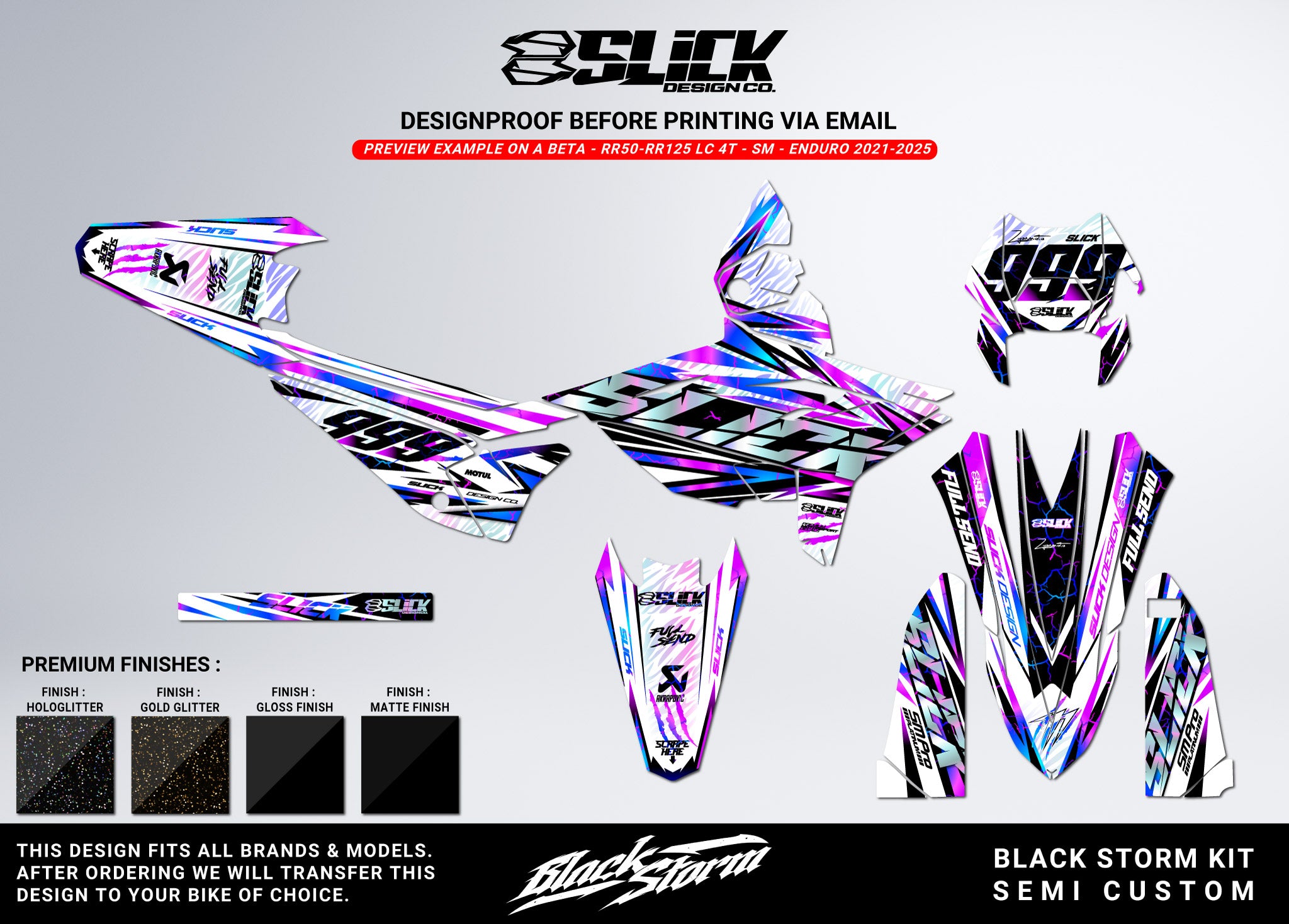BLACK STORM - GRAPHICS KIT