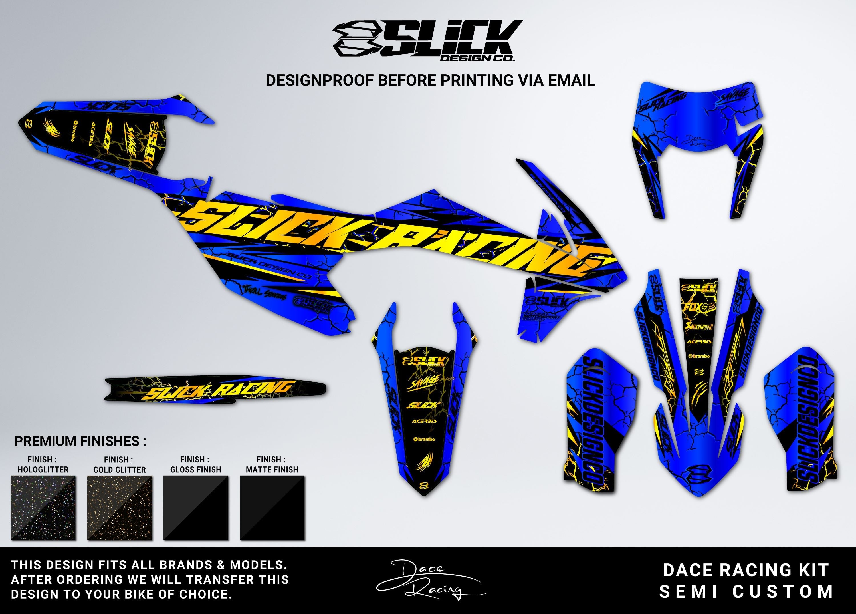 SLICKRACING - GRAPHICS KIT