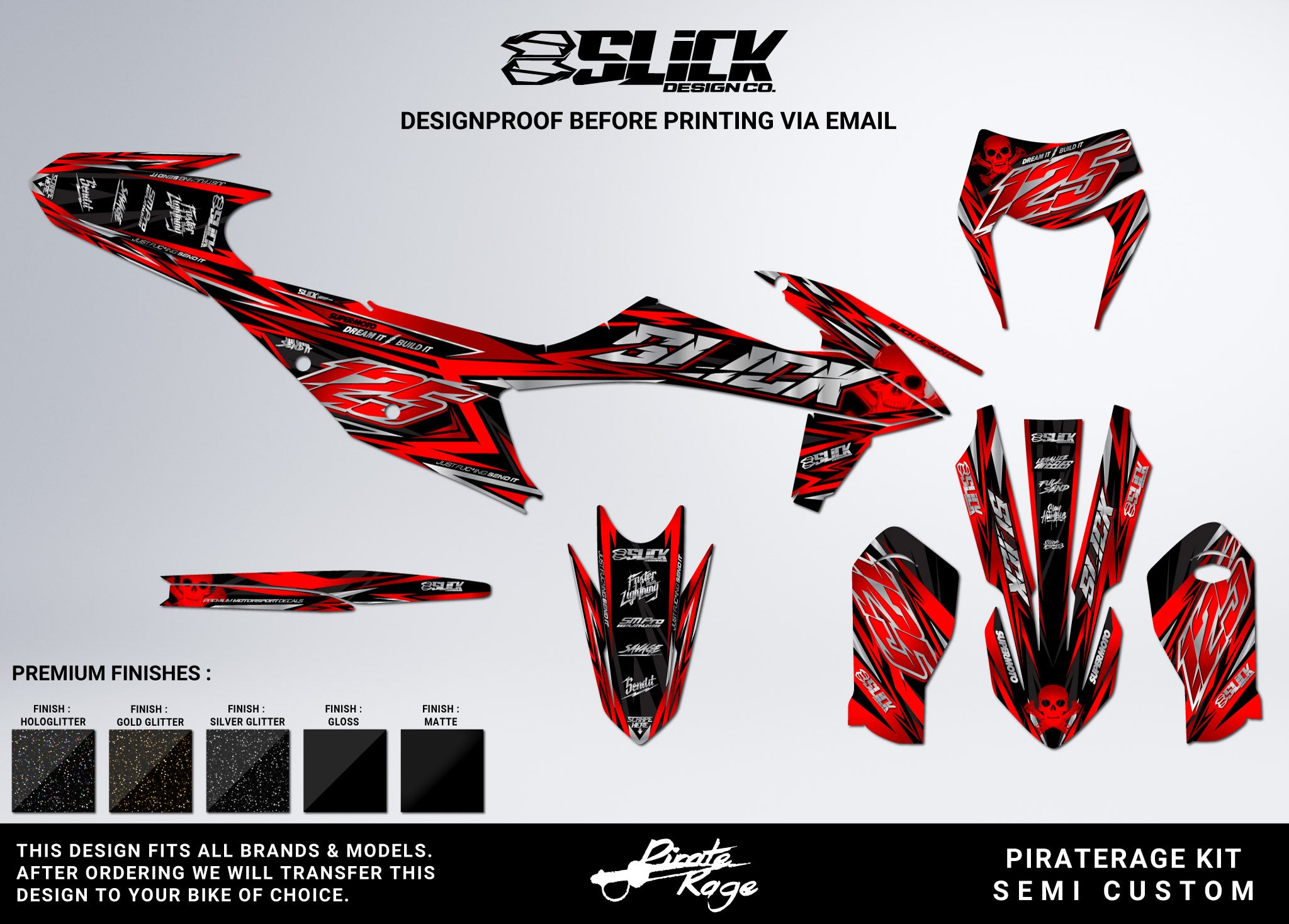 NEW! PIRATERAGE - GRAPHICS KIT