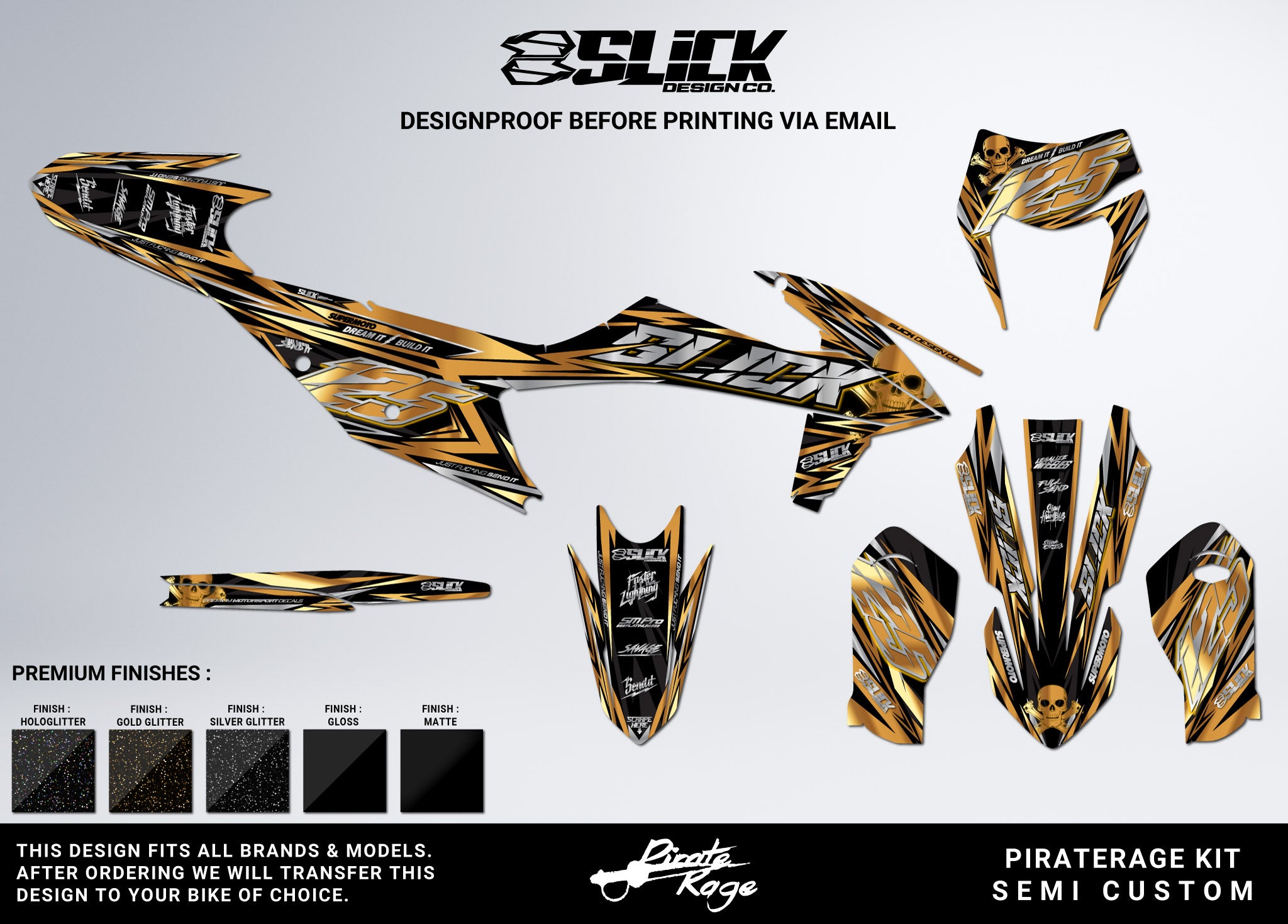 NEW! PIRATERAGE - GRAPHICS KIT