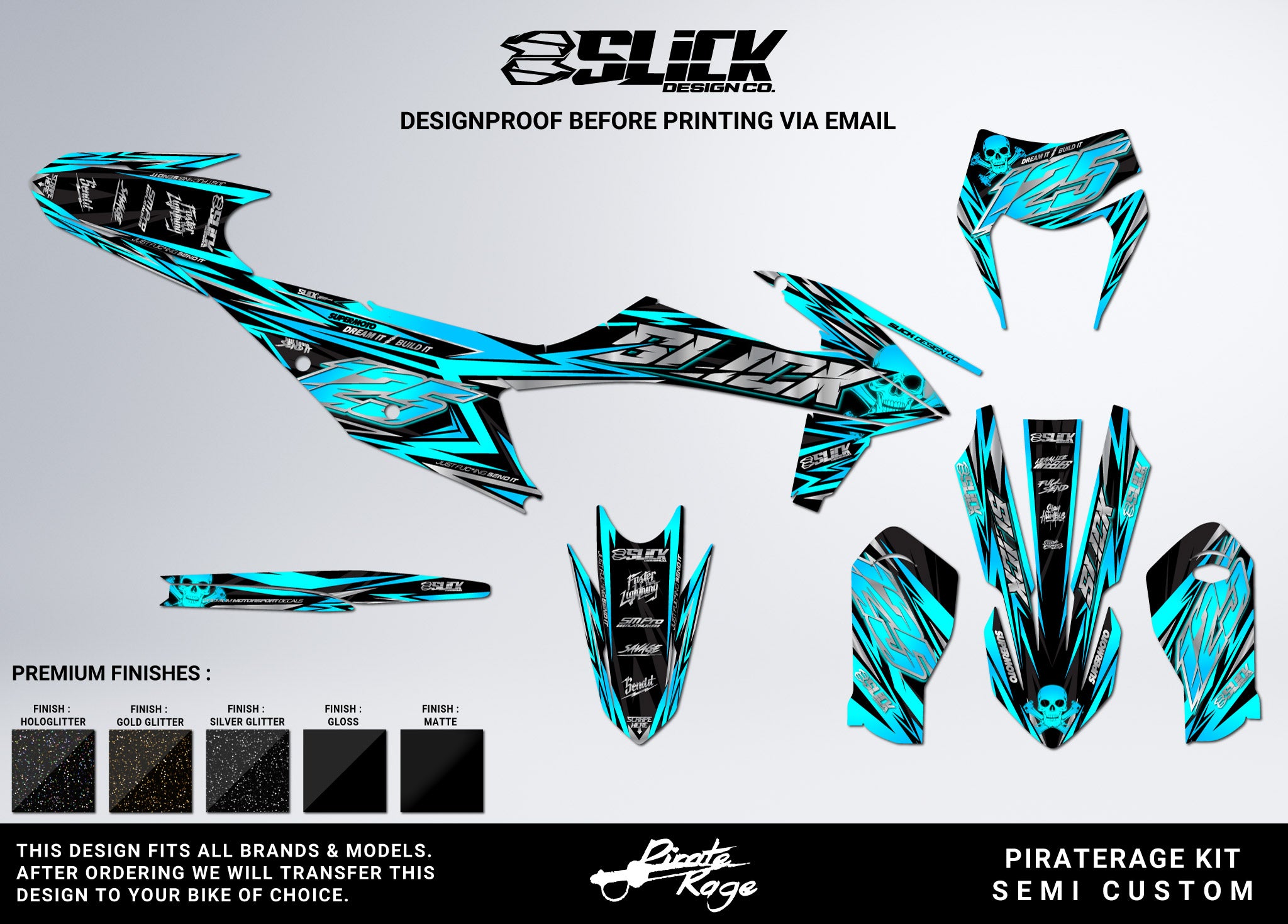 NEW! PIRATERAGE - GRAPHICS KIT