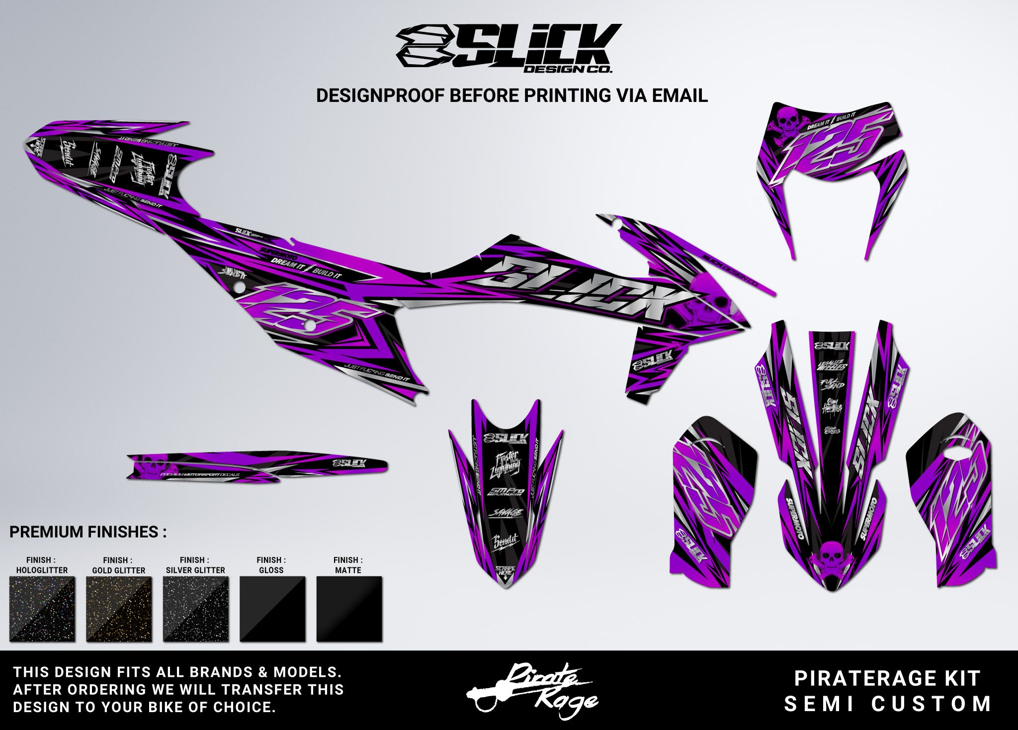 NEW! PIRATERAGE - GRAPHICS KIT