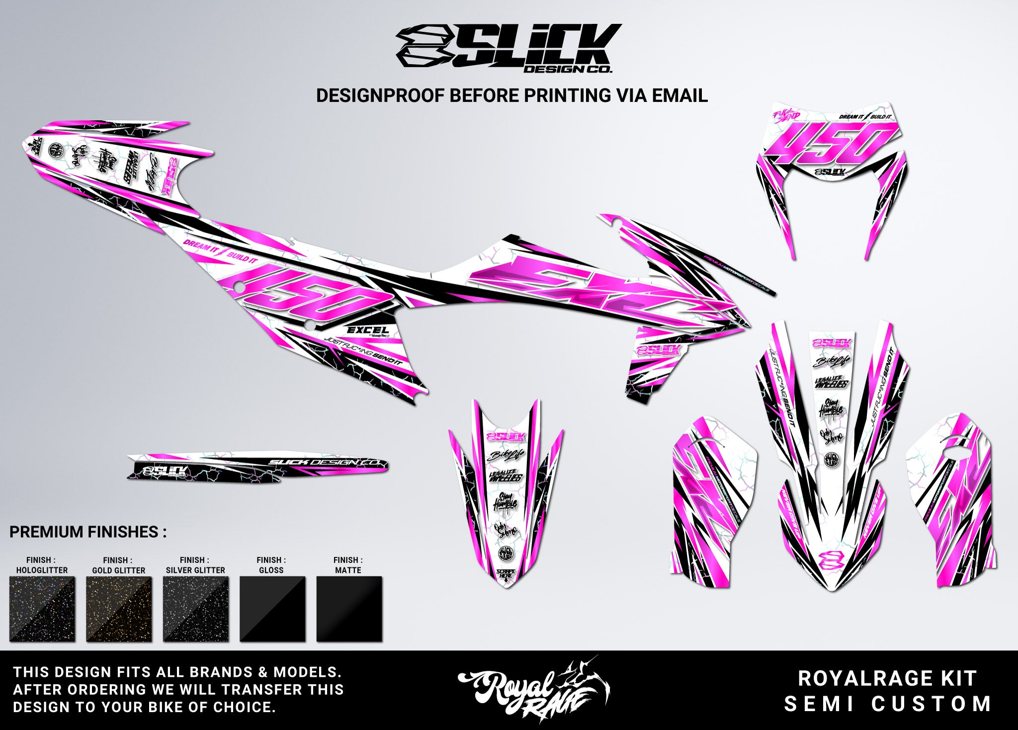 NEW! ROYALRAGE - GRAPHICS KIT