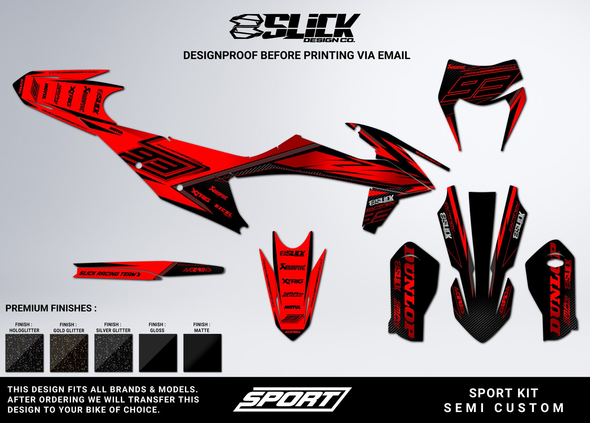 NEW! SPORT - GRAPHICS KIT