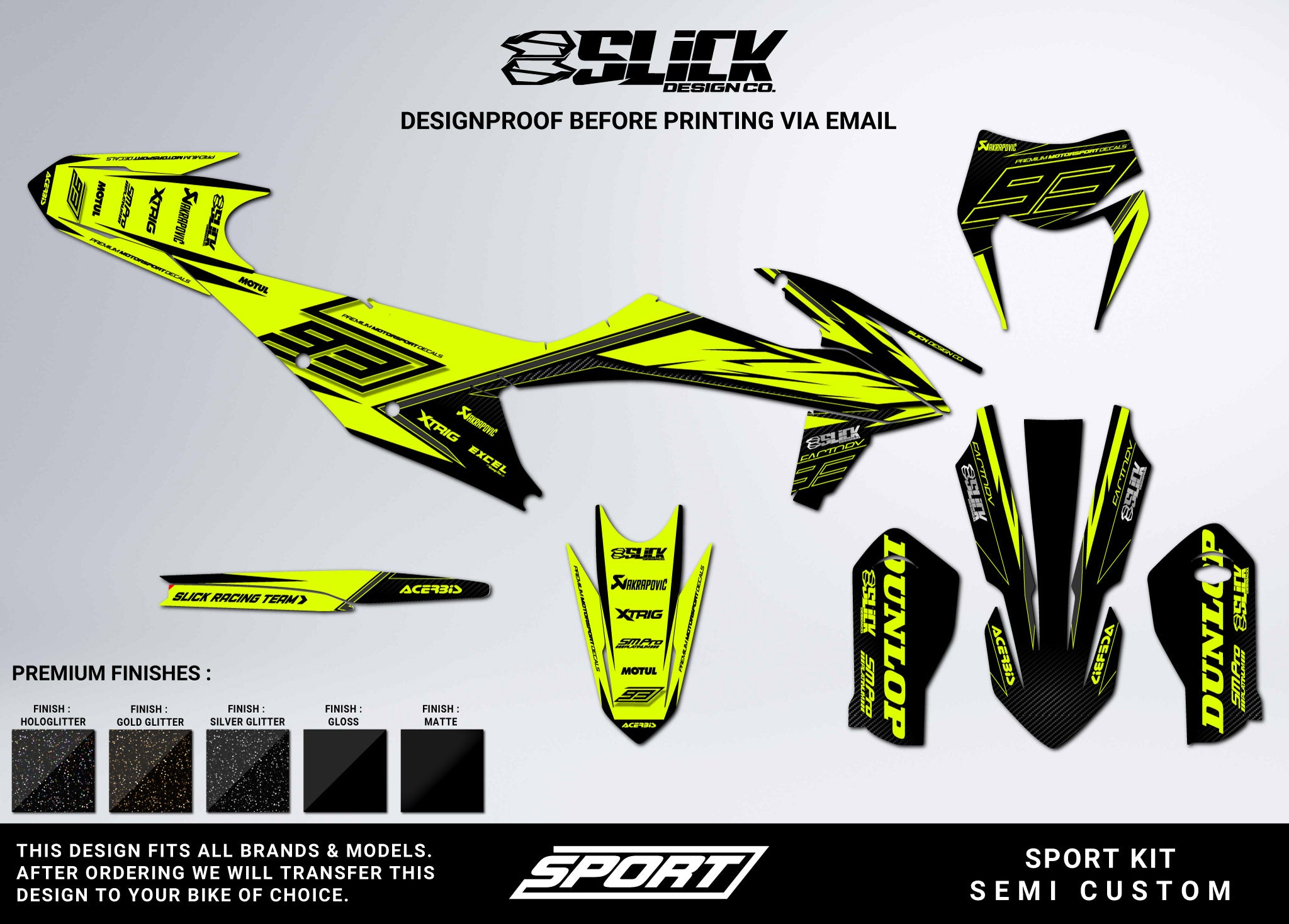 NEW! SPORT - GRAPHICS KIT