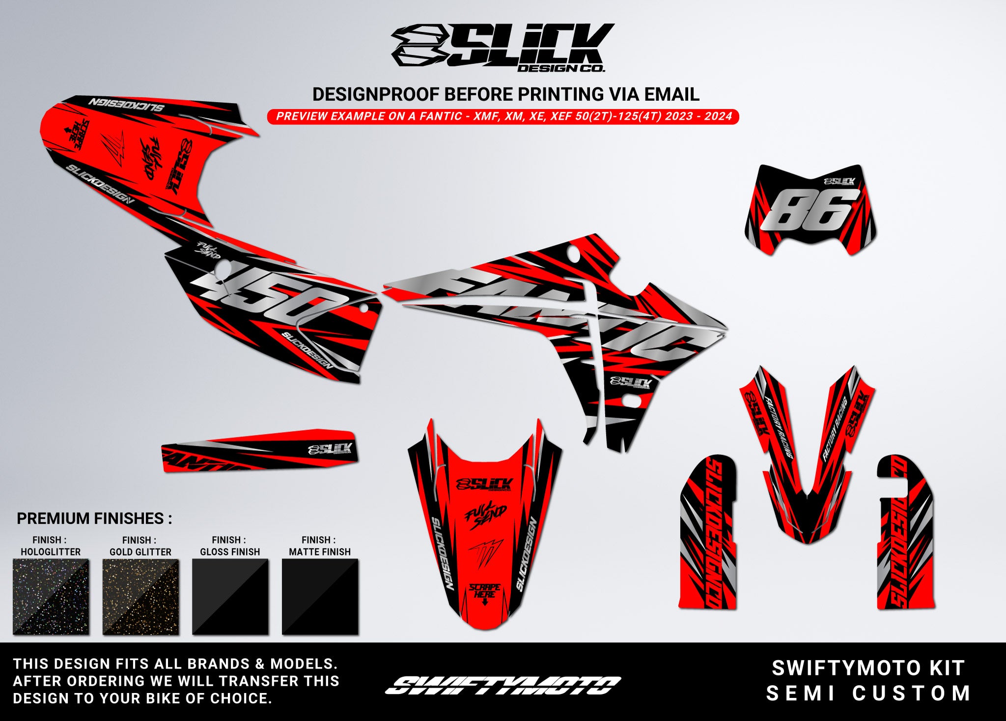 SWIFTYMOTO - GRAPHICS KIT