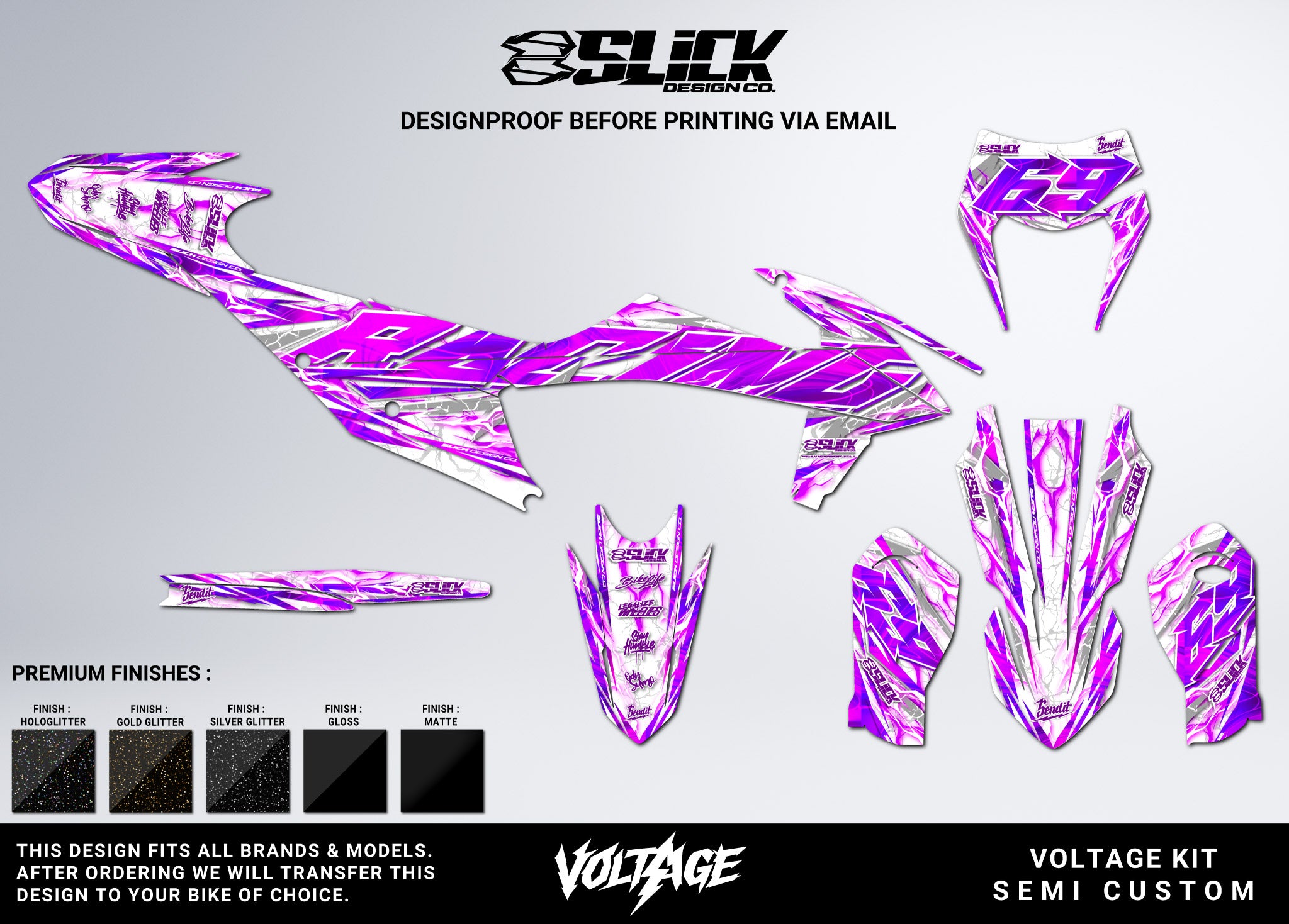 NEW! VOLTAGE - GRAPHICS KIT