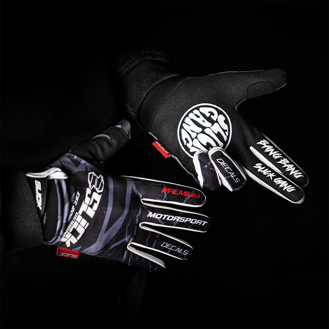 Slick MX Gloves - Black&White Edition