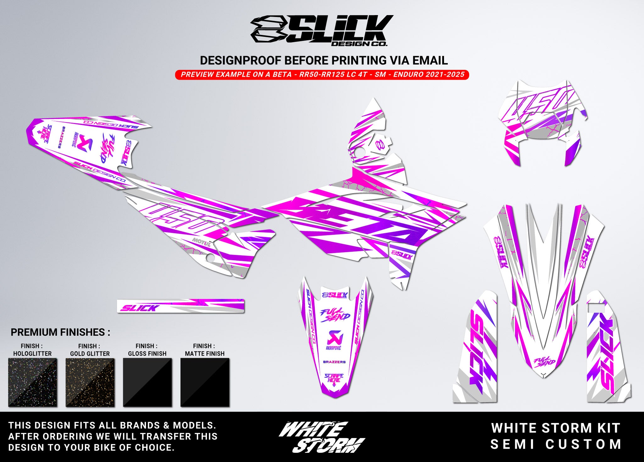 WHITE STORM - GRAPHICS KIT