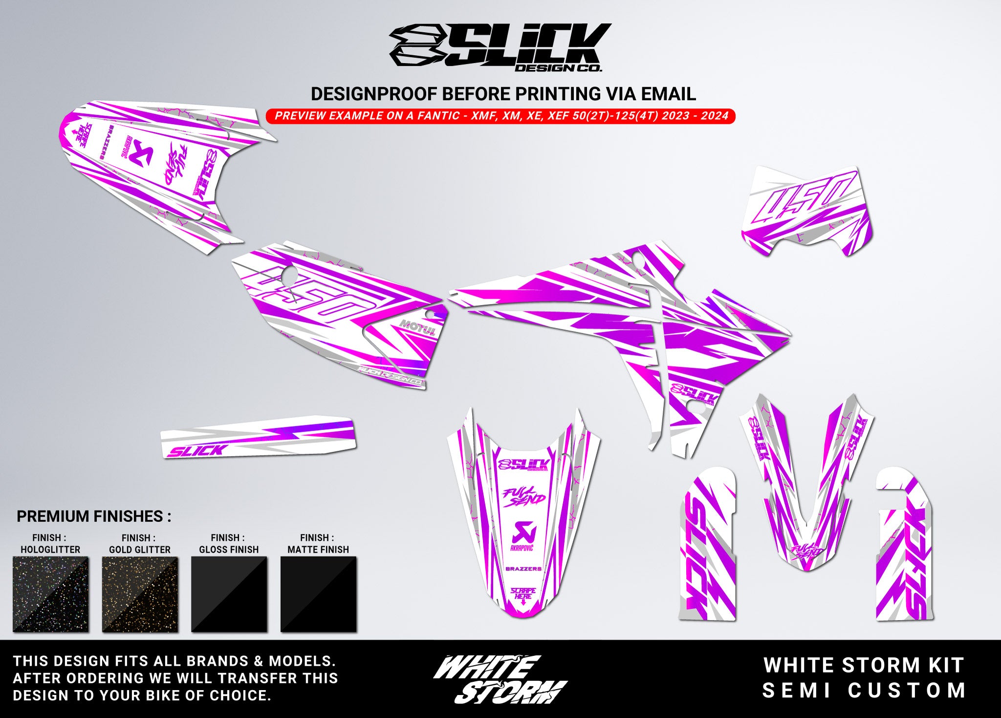 WHITE STORM - GRAPHICS KIT