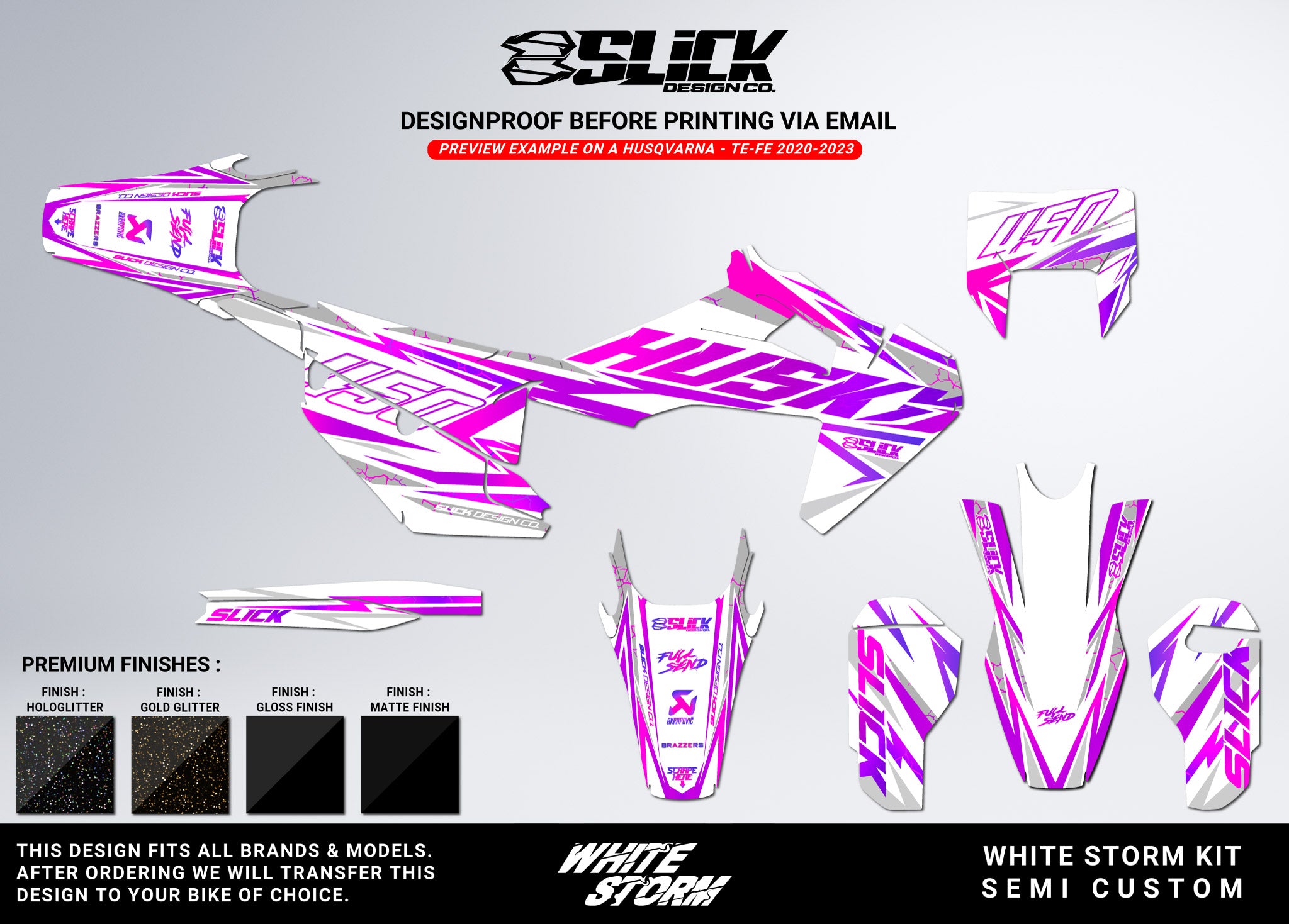 WHITE STORM - GRAPHICS KIT